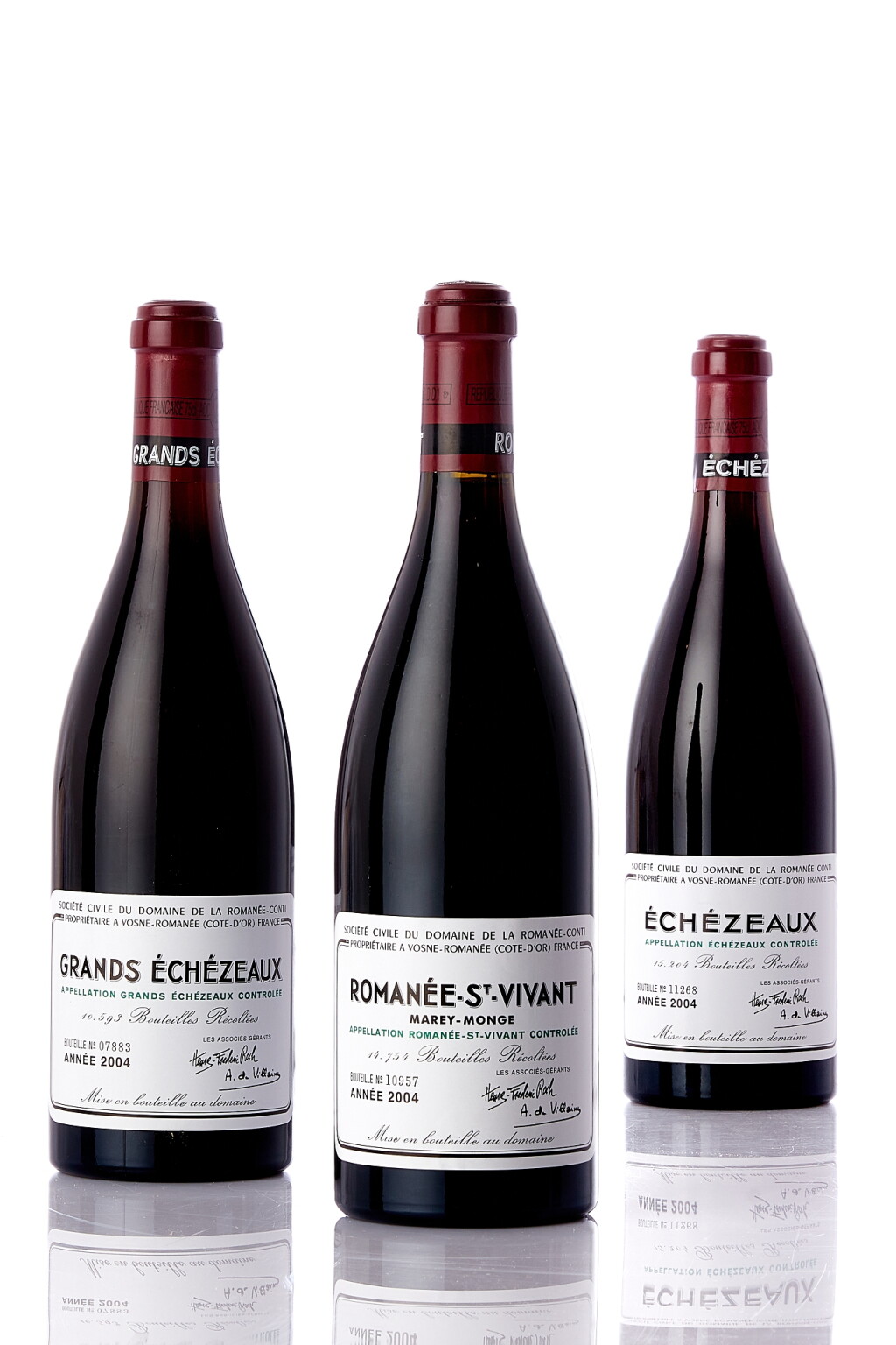 View full screen - View 1 of Lot 7295. Grands Echézeaux 2004 Domaine de la Romanée-Conti (1 BT).