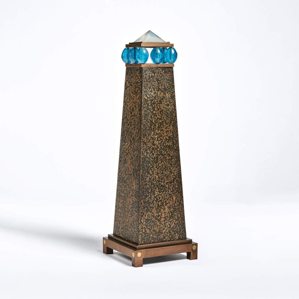 View full screen - View 1 of Lot 25. "Obelisk" Table Lamp.