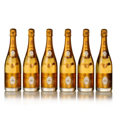 View full screen - View 1 of Lot 341. Louis Roederer, Cristal Brut 2004 (6 BT).