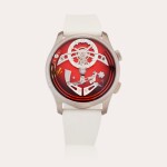C1 Bel Canto ‘The Red Hot One’ | A piece unique titanium automatic semi-skeletonized wristwatch, Sold to benefit the Horological Society of New York and the Alliance of British Watch and Clock Makers, Made in 2025 as a Piece Unique