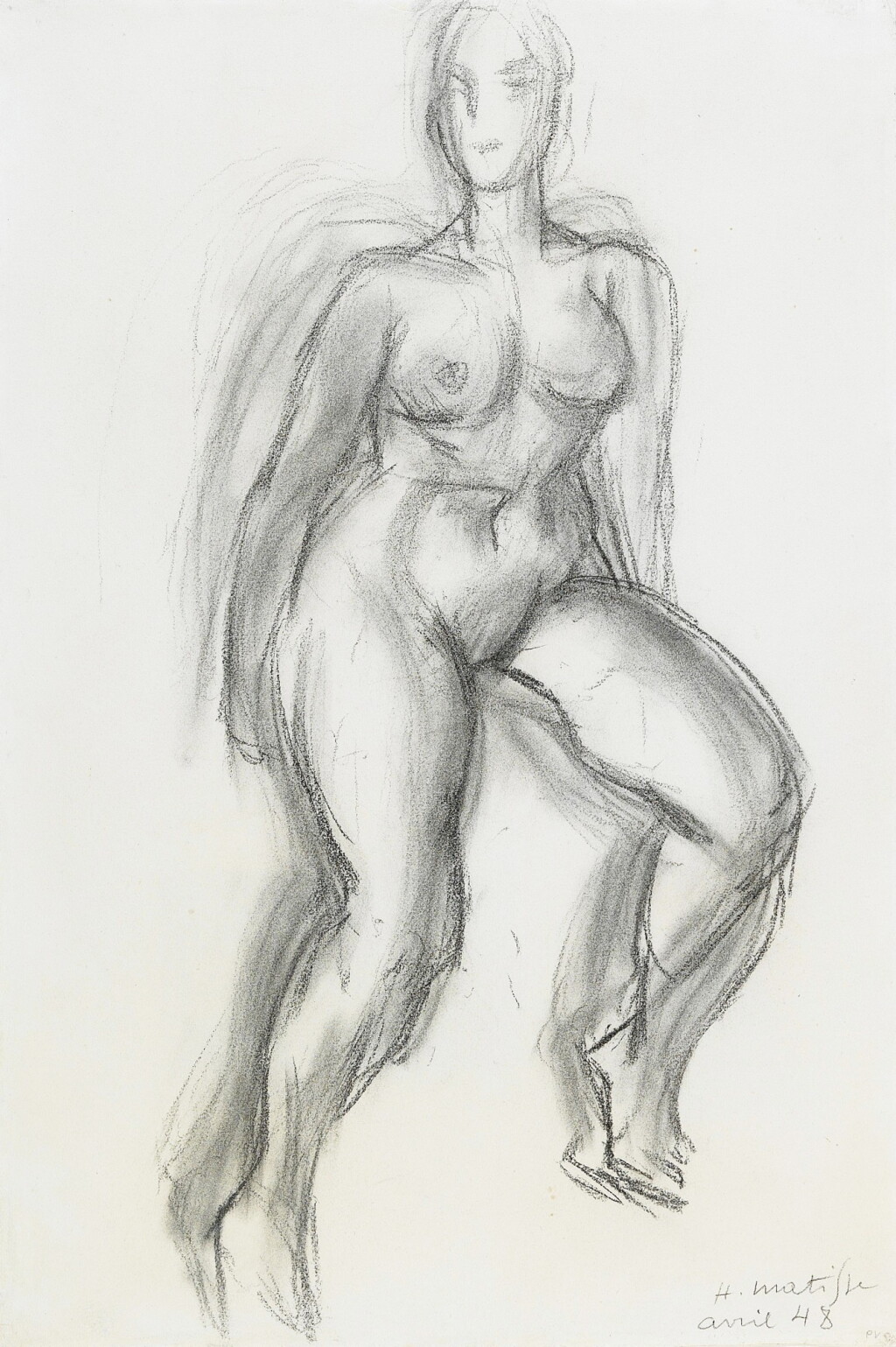 View full screen - View 1 of Lot 25. HENRI MATISSE | NU.