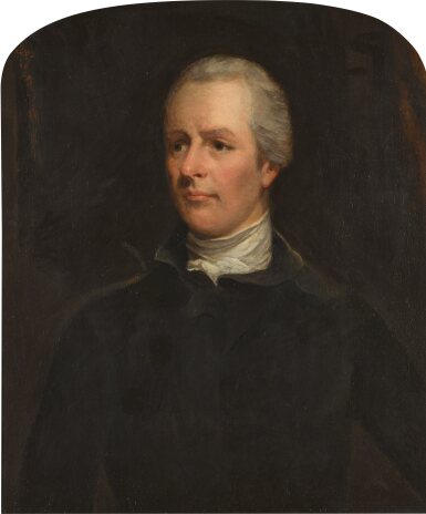 View full screen - View 1 of Lot 124. Portrait of William Pitt the Younger (1759–1806), half-length.