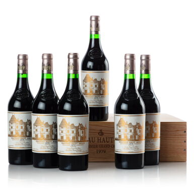 View full screen - View 1 of Lot 56. Château Haut-Brion 1979 (12 BT).