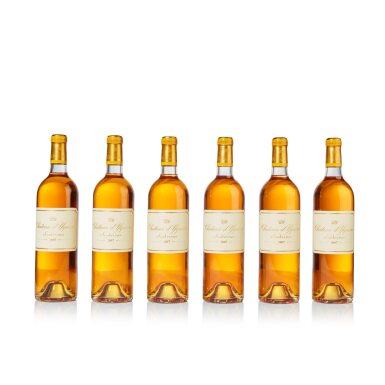 View full screen - View 1 of Lot 34. Château d'Yquem 2007 (6 BT).