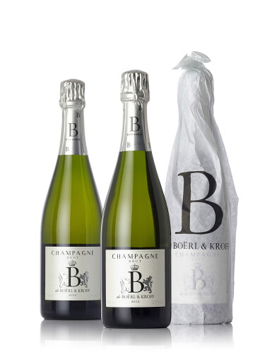 View full screen - View 1 of Lot 6129. Champagne B de Boërl & Kroff 2012 (6 BT).