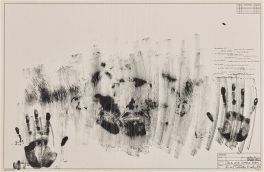 View full screen - View 1 of Lot 36. Skin with O'Hara Poem (ULAE 21).