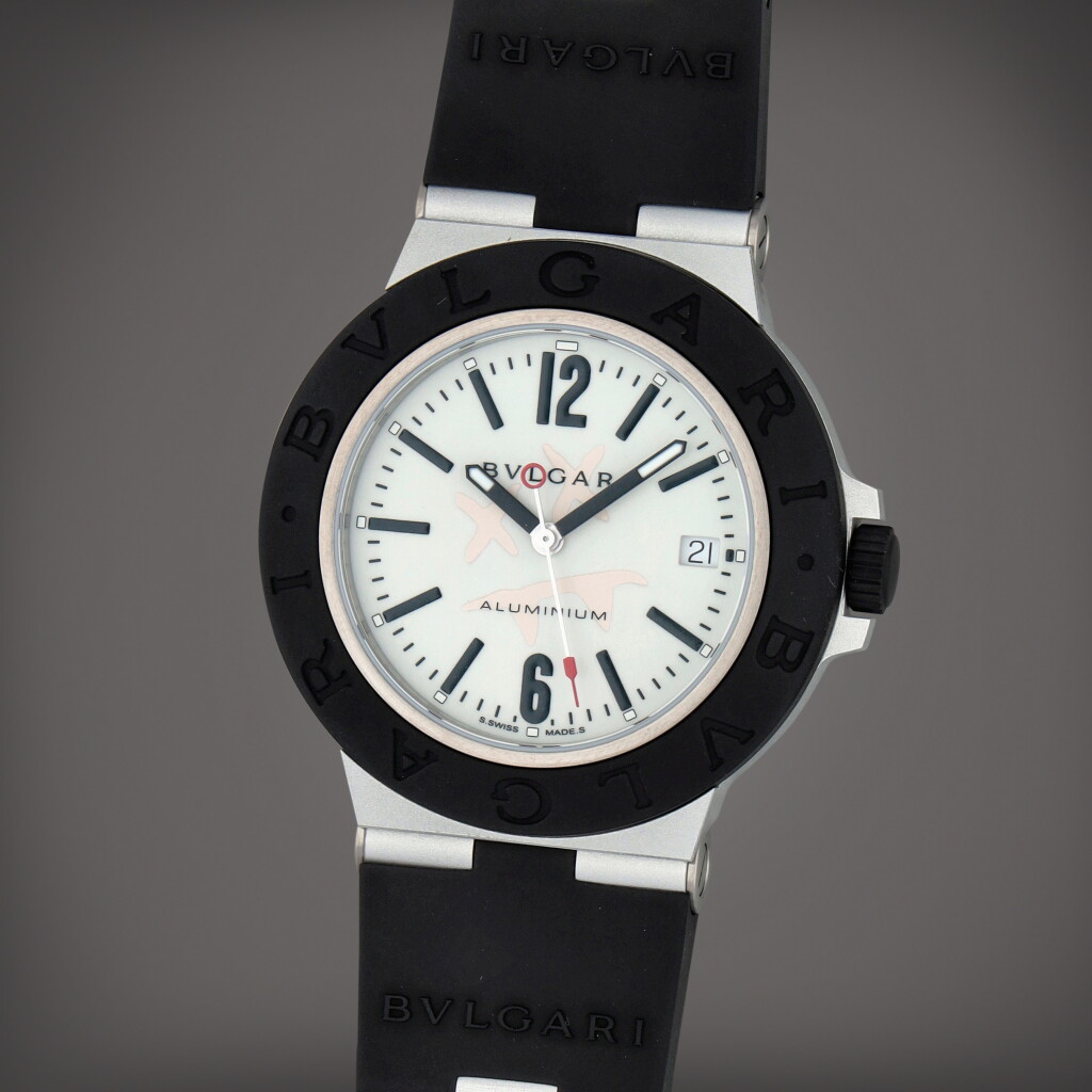 View full screen - View 1 of Lot 374. Steve Aoki, Reference 103539 | A special edition aluminium wristwatch with date | Circa 2010.