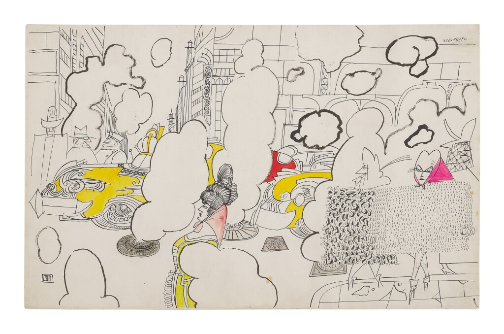 View full screen - View 1 of Lot 426. SAUL STEINBERG | UNTITLED.
