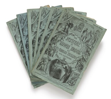 View full screen - View 1 of Lot 136. DICKENS, CHARLES | The Mystery of Edwin Drood. London: Chapman & Hall, April - September 1870.