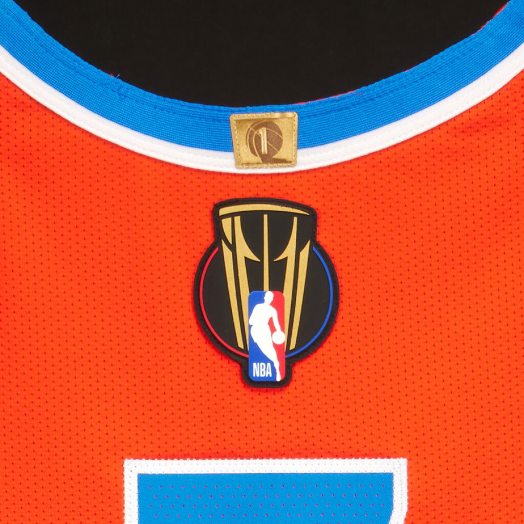 View full screen - View 1 of Lot 10. Chet Holmgren Oklahoma City Thunder 2025-2026 Emirates NBA Cup Semifinals Game Worn Statement Edition Jersey | Matched to 3 Games.