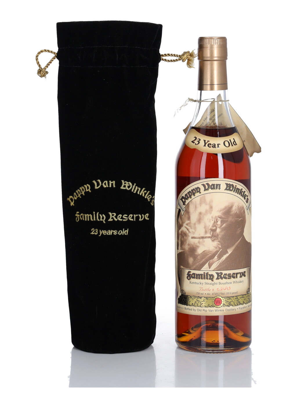 View full screen - View 1 of Lot 81. Pappy Van Winkle's 23 Year Old Family Reserve 95.6 Proof NV (1 Bottle 75cl).