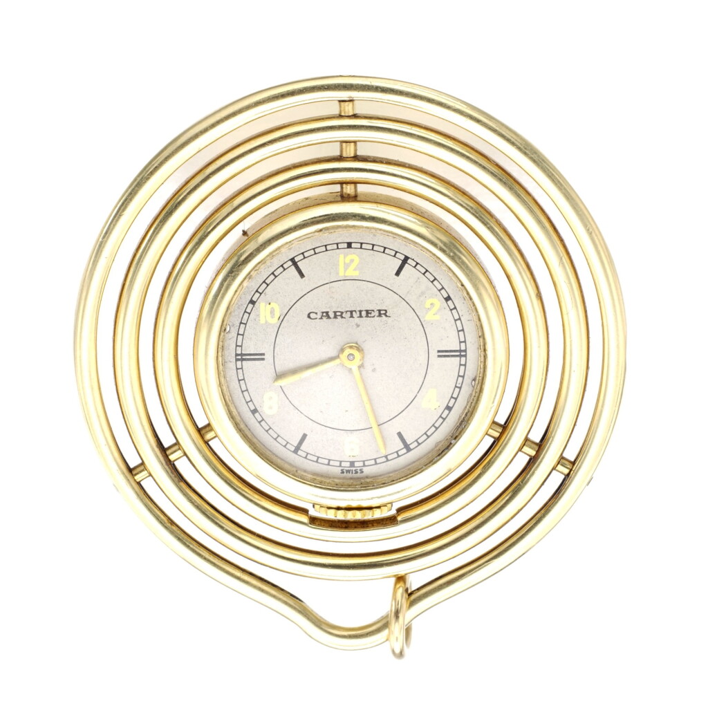View full screen - View 1 of Lot 462. CARTIER | PENDANT WATCH, 1940S .