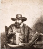Cornelis Claesz Anslo, Preacher (B., Holl. 271; New Holl. 197; H. 187)