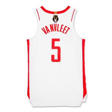 View full screen - View 1 of Lot 51. Fred VanVleet Houston Rockets 2024-2025 NBA Cup Semifinals Game Worn Association Edition Jersey | Matched to 2 Games.