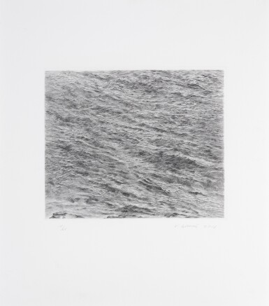 View full screen - View 1 of Lot 49. Untitled (Ocean Drypoint).