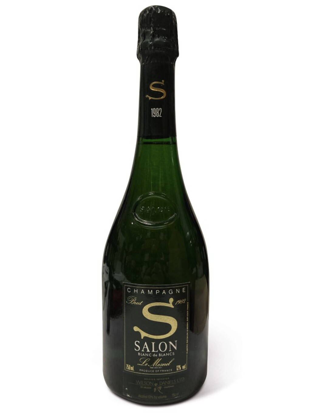 View full screen - View 1 of Lot 14. Salon Le Mesnil, Blanc de Blancs 1982 (3 BT).
