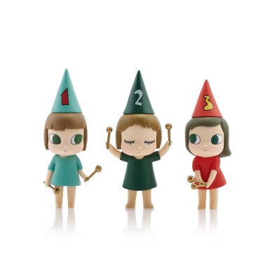 View full screen - View 1 of Lot 90. 123 Drumming Girls (Three Works).