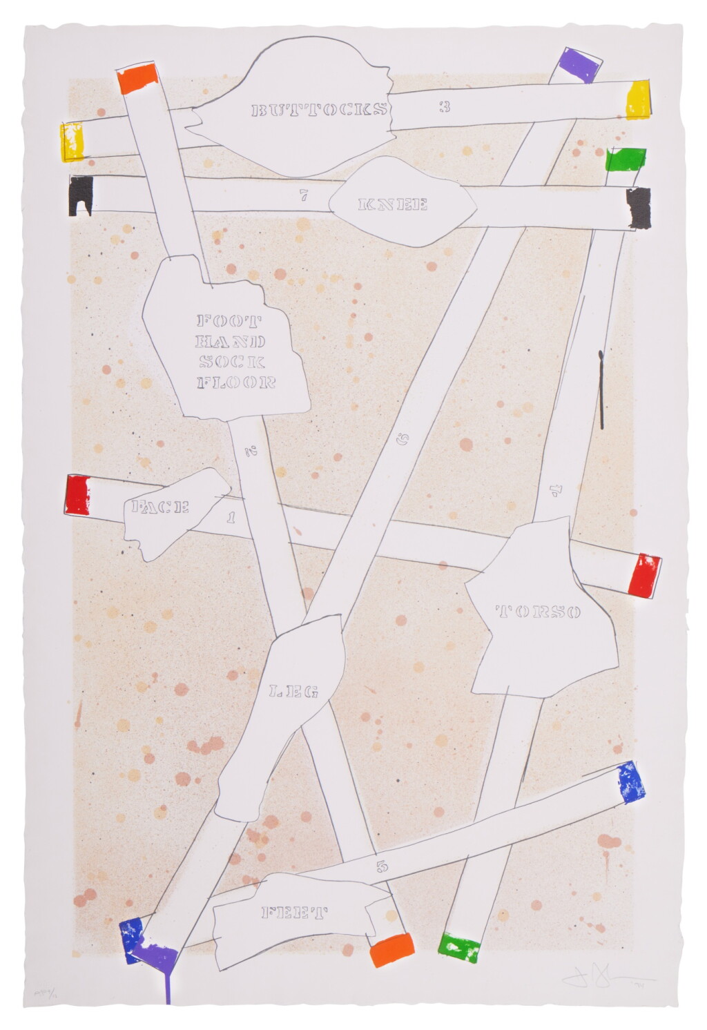View full screen - View 1 of Lot 72. Sketch from Untitled I, from Casts from Untitled.