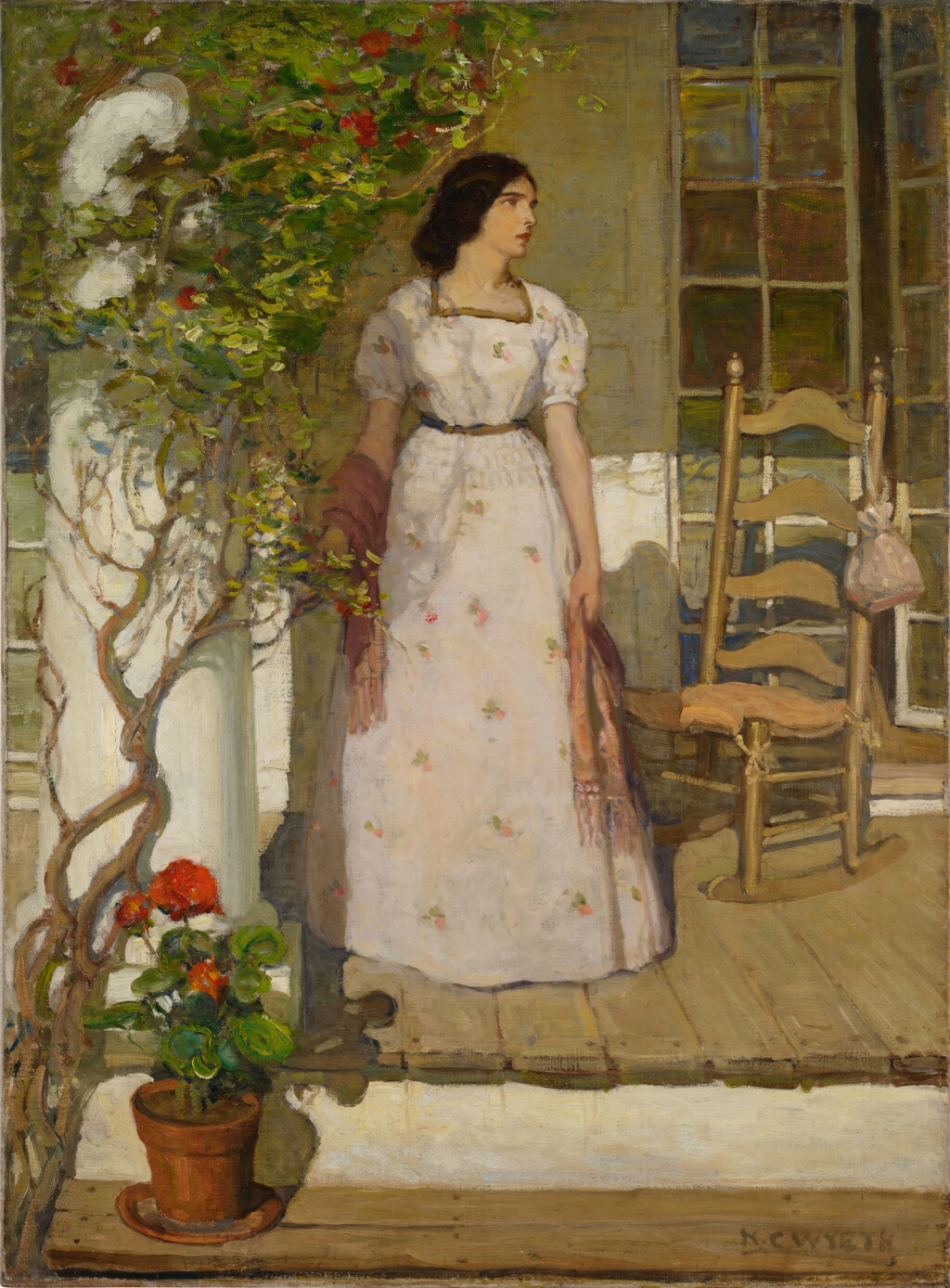 View full screen - View 1 of Lot 859. "In Imagination She Could Hear the Rattling of Drums, the Ring of Bugles, the Low Thunder of Rumbling Batteries".