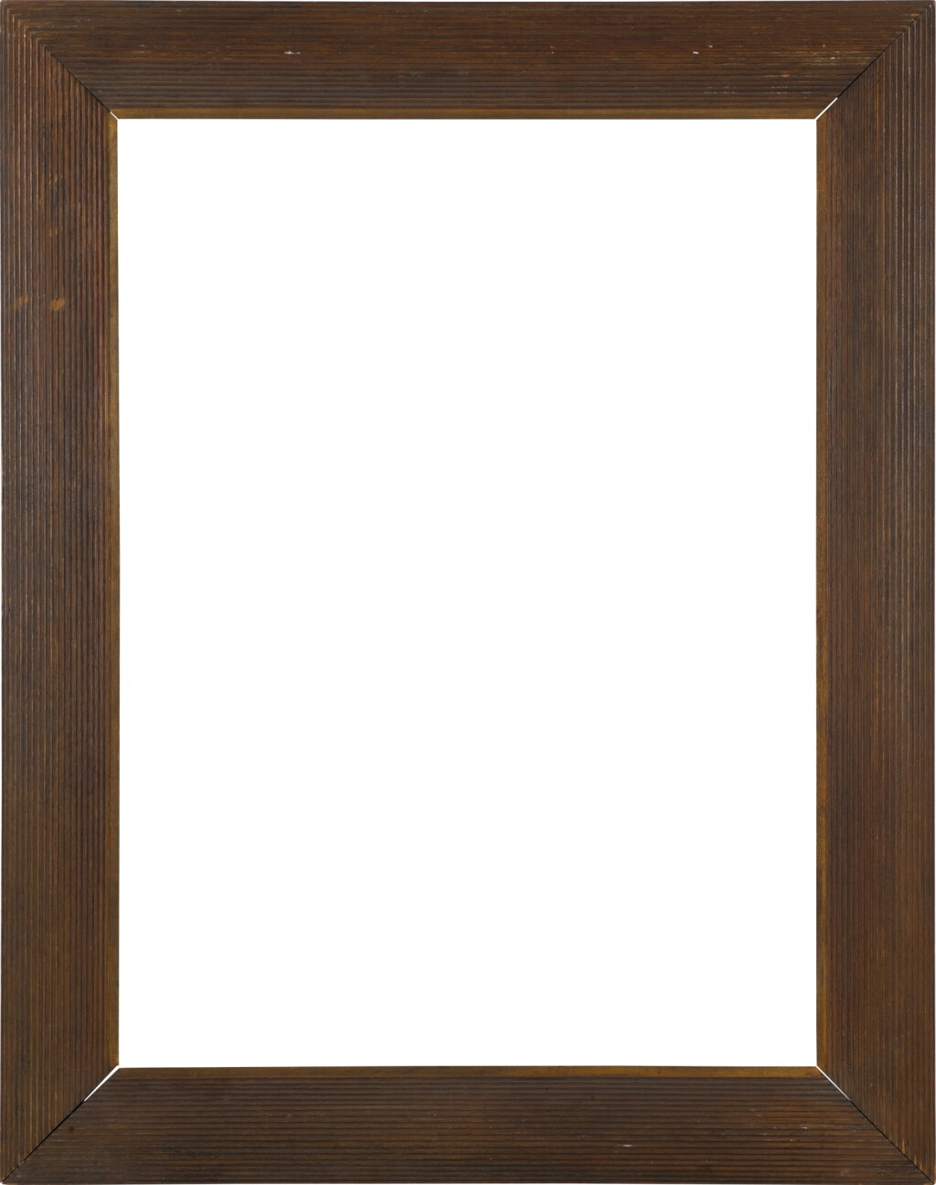 View full screen - View 1 of Lot 121. A late 19th century 'Degas'-style reeded frame.