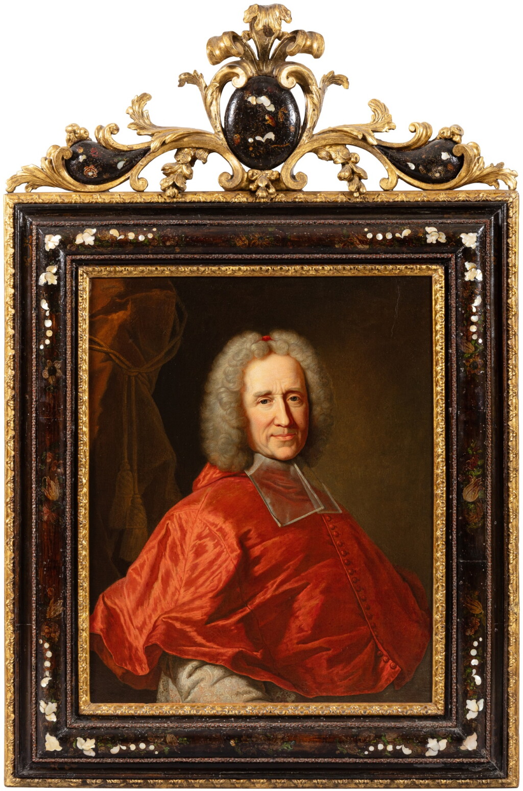 View full screen - View 1 of Lot 637. Portrait of Cardinal Guillaume Dubois, Archbishop of Cambrai and Secretary of State for Foreign Affairs.