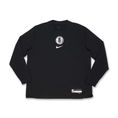 View full screen - View 1 of Lot 185. Spencer Dinwiddie Brooklyn Nets 2023-2024 City Edition Warmup Top.