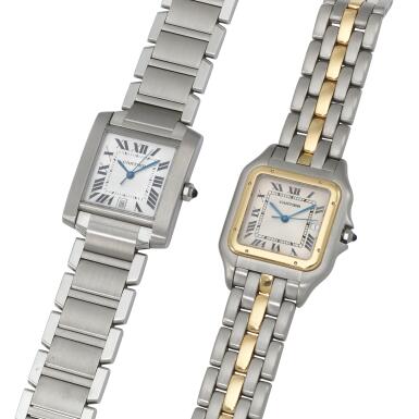 View full screen - View 1 of Lot 217. A set of two wristwatches.