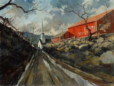 View full screen - View 1 of Lot 3. New England Morning.