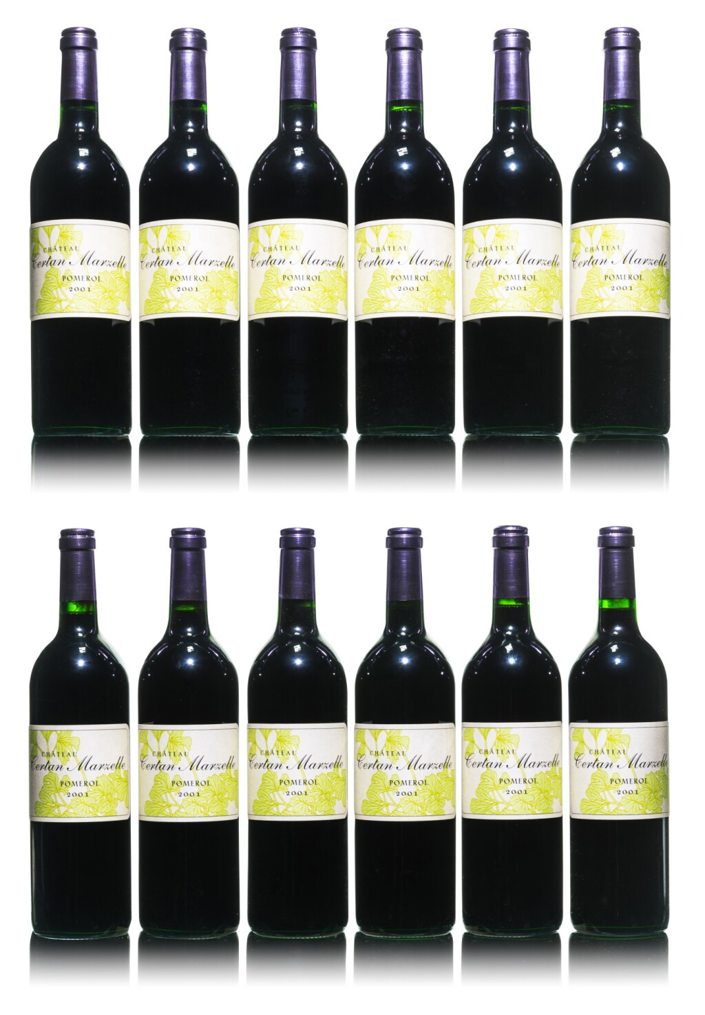View full screen - View 1 of Lot 377. Château Certan Marzelle 2001 (12 BT).