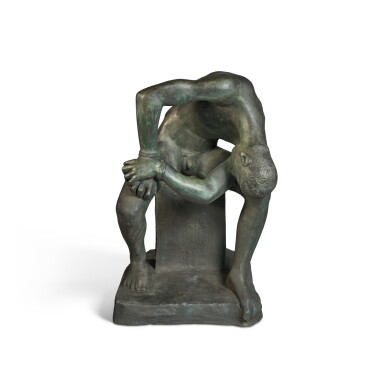 View full screen - View 1 of Lot 52. Gefesselter Prometheus II (Chained Prometheus II).