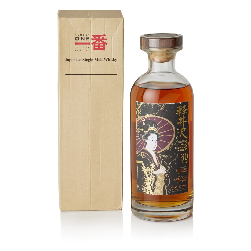View full screen - View 1 of Lot 6322. 輕井澤 Karuizawa 30 Year Old Geisha Bourbon Cask #8606 55.8 abv 1983 (1 BT70).