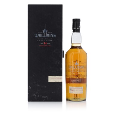 View full screen - View 1 of Lot 185. Dailuaine 34 Year Old 50.9 abv 1980 (1 Bottle 75cl).