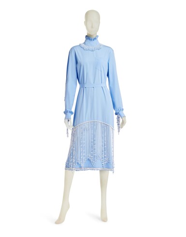 Prada | Beaded Fringe Embroidery Dress, One Of A Kind, Not In The Prada | Beaded Fringe Embroidery Dress, One Of A Kind, Not In The