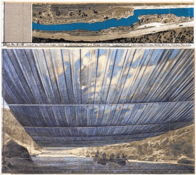 View full screen - View 1 of Lot 17. Over the River (Project for Arkansas River, State of Colorado).