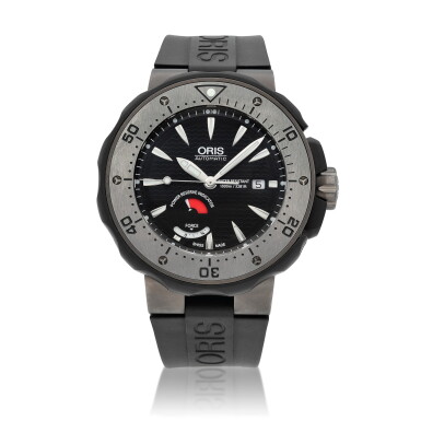 View full screen - View 1 of Lot 38. “Reggimento d’Assalto ‘Col Moschin’” ProDriver, Ref. 01 667 7645 7284 Limited edition titanium wristwatch with date and power reserve and force indicator Circa 2016.