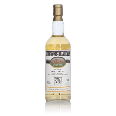 View full screen - View 1 of Lot 140. Port Ellen Whyte & Whyte 13 Year Old 56.0 abv 1983 (1 Bottle 75cl).
