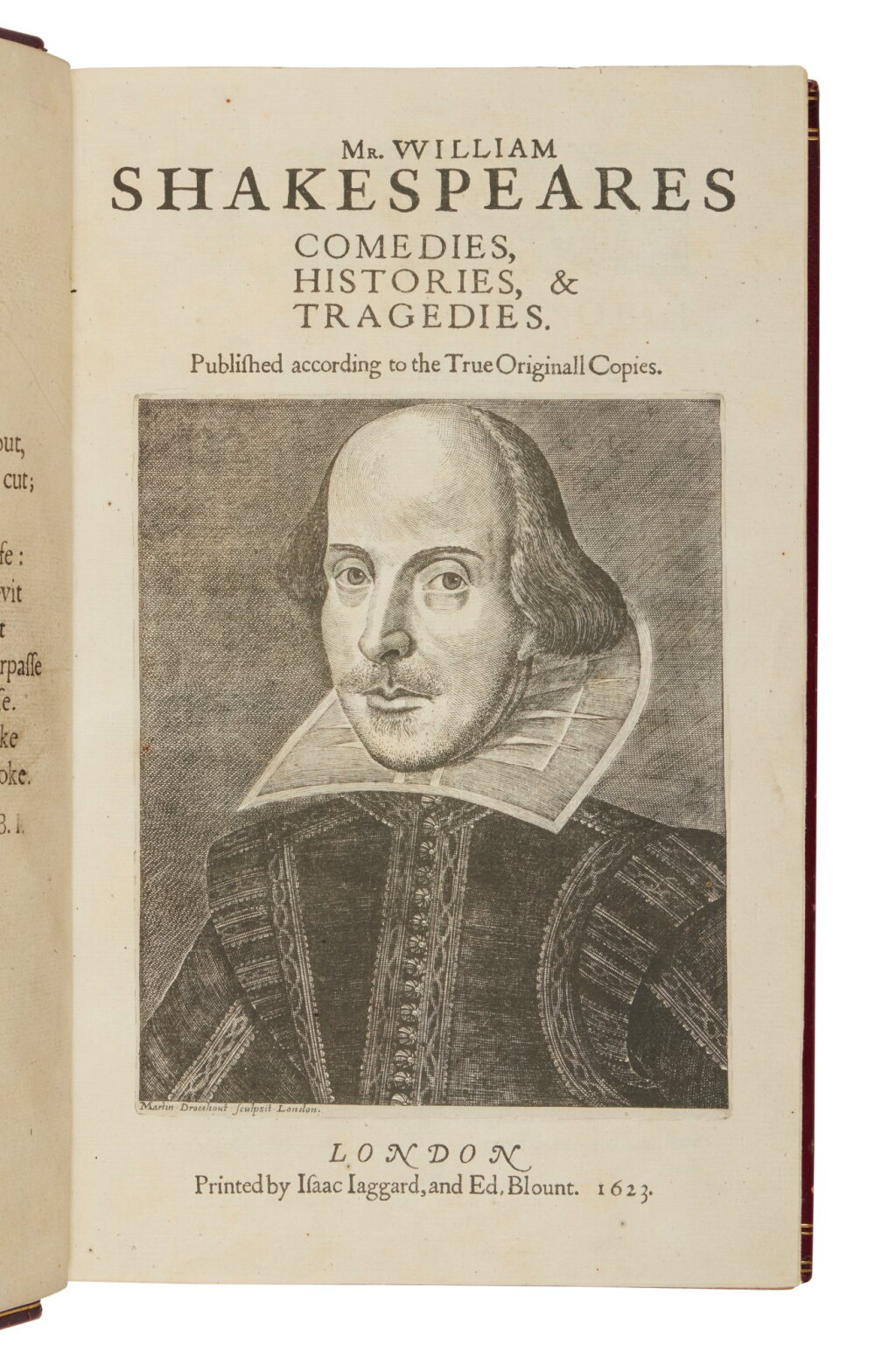 View full screen - View 1 of Lot 1002. Shakespeare, William | The First Folio.