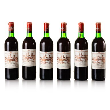 View full screen - View 1 of Lot 71. Château Cos d'Estournel 1971 (12 BT).