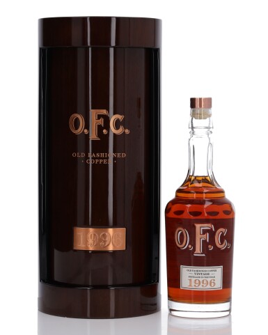 View full screen - View 1 of Lot 1191. O.F.C. Old Fashion Copper Bourbon 90 Proof 1996 (1 Bottle 75cl).