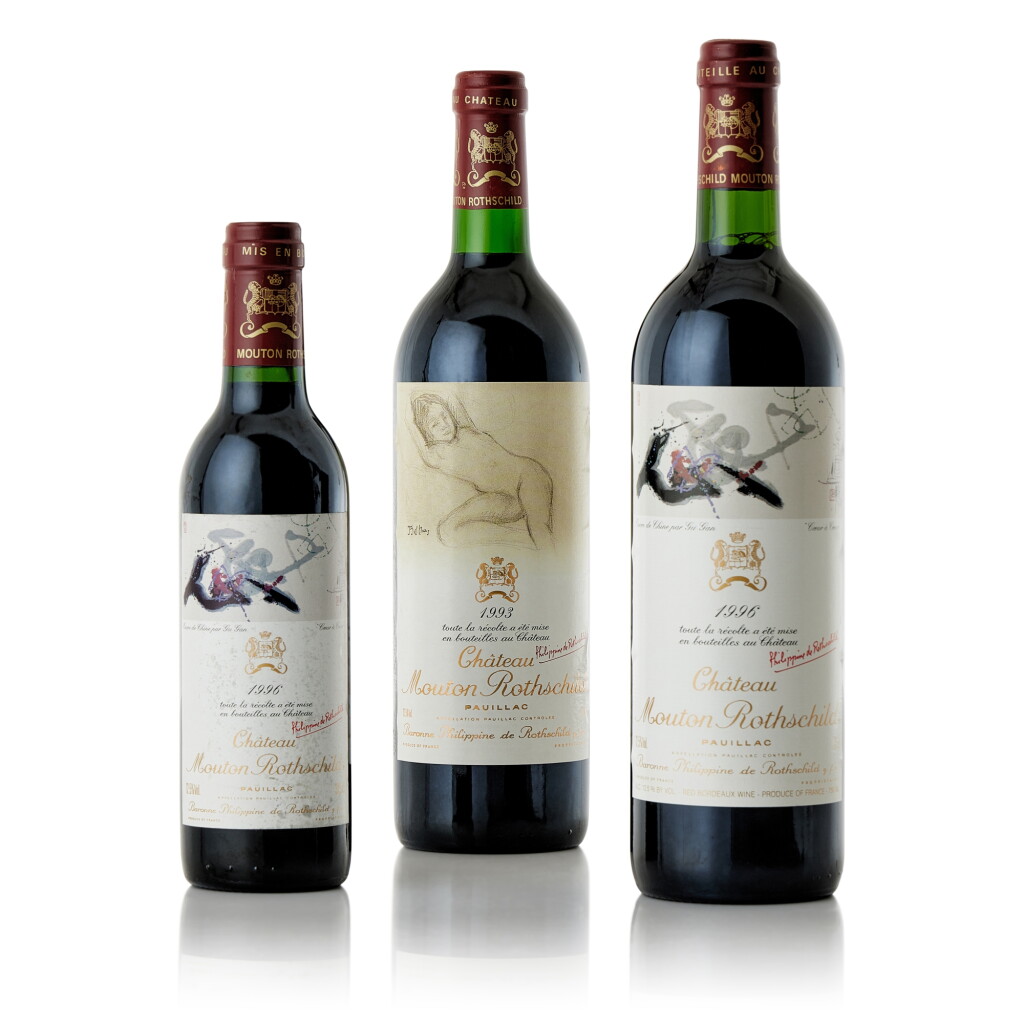 View full screen - View 1 of Lot 8367. Château Mouton Rothschild 1996 (1 HB).