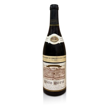 View full screen - View 1 of Lot 505. Côte Rôtie, La Mouline 1976 Guigal (1 BT).
