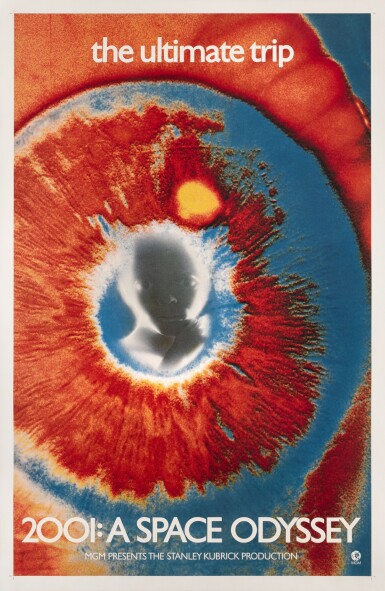 View full screen - View 1 of Lot 44. 2001: A Space Odyssey (1968), style D poster, US.