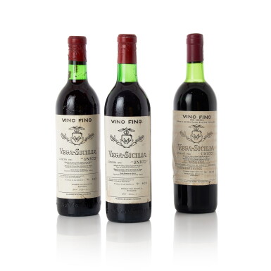 View full screen - View 1 of Lot 570. Vega Sicilia 'Unico' 1960 (1 BT).