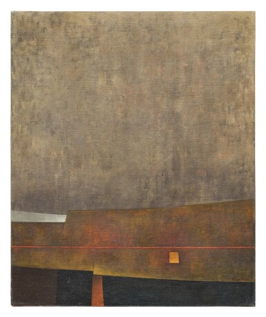 View full screen - View 1 of Lot 662. Paisaje metafísico.