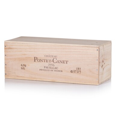 View full screen - View 1 of Lot 101. Château Pontet Canet 2016 (1 DM).