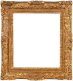 A Louis XIV carved giltwood frame