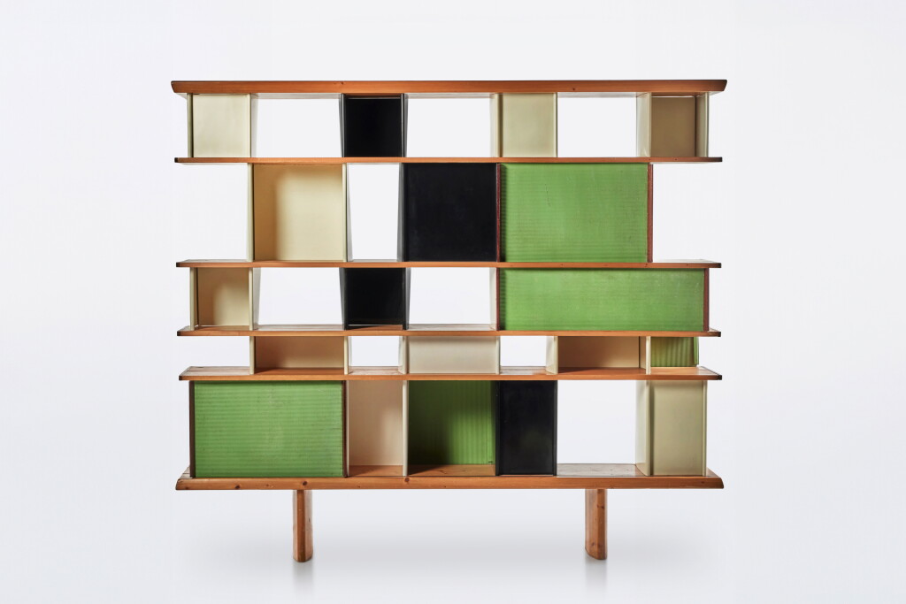 View full screen - View 1 of Lot 109. Unique Bookcase from Maison du Mexique.