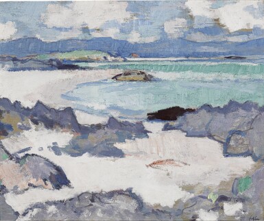 View full screen - View 1 of Lot 2. The White Strand, Iona.