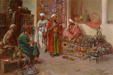 View full screen - View 1 of Lot 25. JEAN-JOSEPH BENJAMIN-CONSTANT | AT THE BAZAAR.
