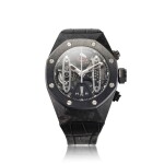 Reference 26265FO.OO.D002CR.01 Royal Oak Concept | A carbon, ceramic and titanium tourbillon chronograph wristwatch with power reserve and crown position indicator, Circa 2010 | 愛彼 26265FO.OO.D002CR.01 型號 Royal Oak Concept | 碳纖維、陶瓷及鈦金屬陀飛輪計時腕錶備動力儲存及錶冠位置顯示,約2010年製